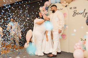 Honey and Tarak gender reveal photography, Melbourne
