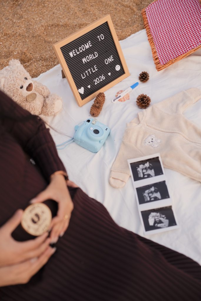 Maulik and Madhvi beach maternity shoot, photo 2 of 15, Melbourne maternity photography
