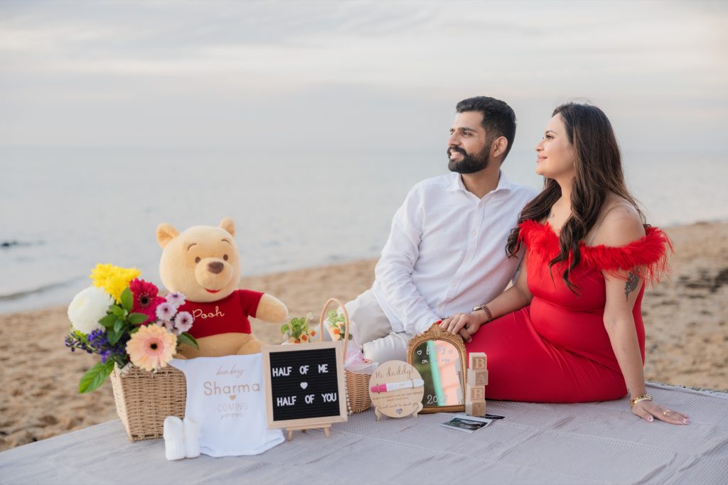 Pregnancy announcement shoot, photo 3 of 18, Melbourne maternity photography